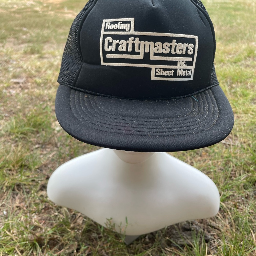 Craftmasters Black Trucker Hat